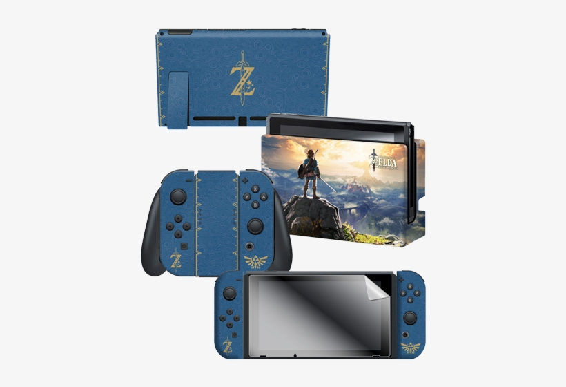 Cg - Switch - Zelda - Breath Of The Wild - Link Hilltop - Nintendo Switch - Legend Of Zelda: Breath, transparent png #1859058