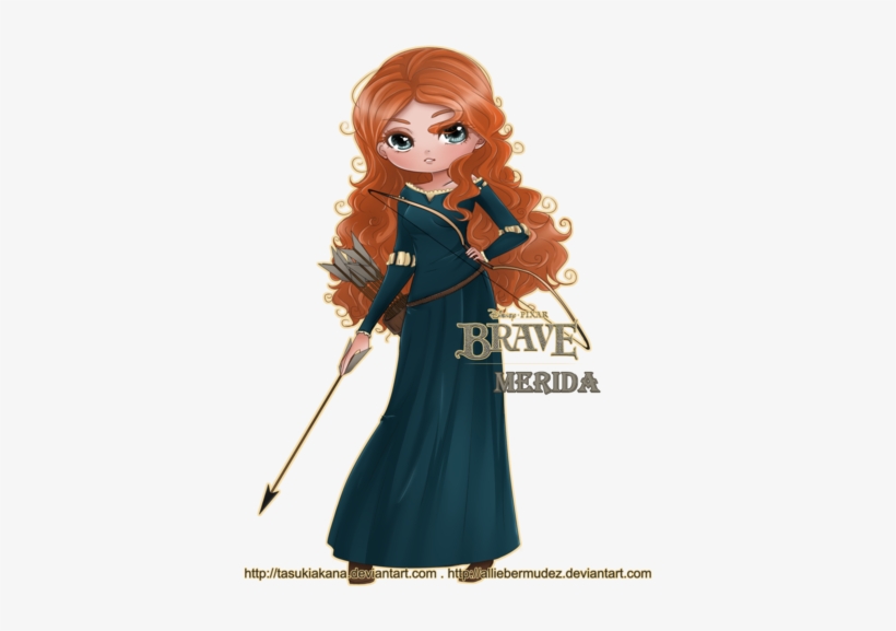 Merida Drawing Professional Chibi Disney Princess Merida Free