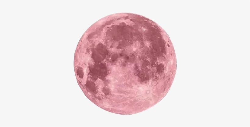 Transparent Circle Tumblr - Transparent Pink Moon, transparent png #1859566