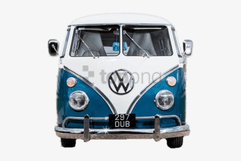 Volkwagen Camper Van Front View Png - Volkswagen, transparent png #1860220