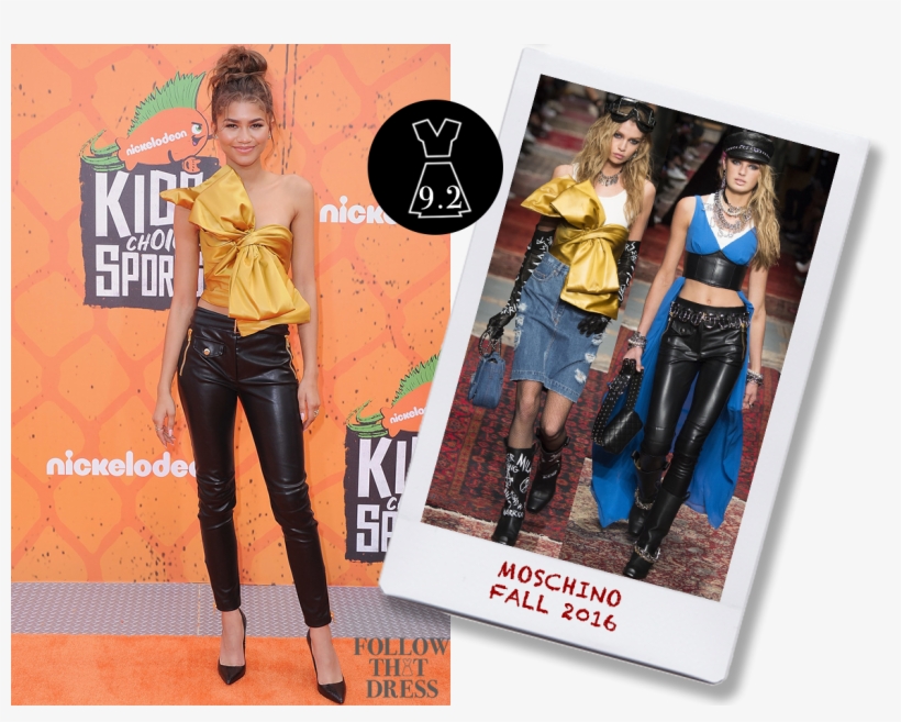 Zendaya In Moschino Fall - Zendaya Moschino, transparent png #1860241
