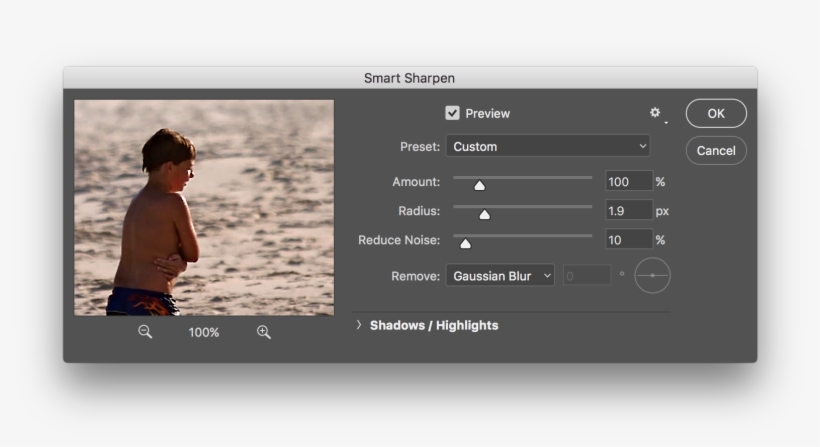Smart Sharpen Dialogue Box - Dialog Box, transparent png #1860386