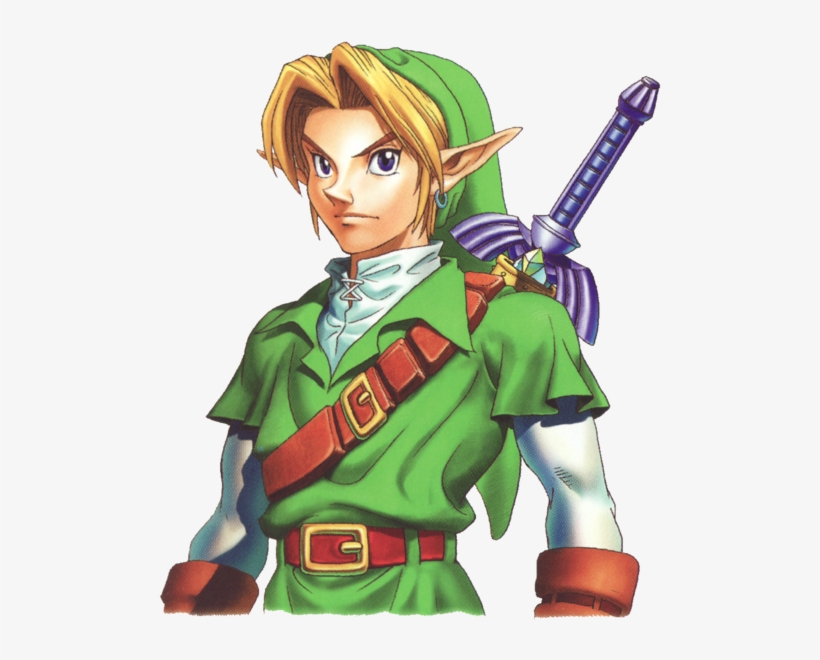 Legend Of Zelda Ocarina Of Time Art, transparent png #1861413