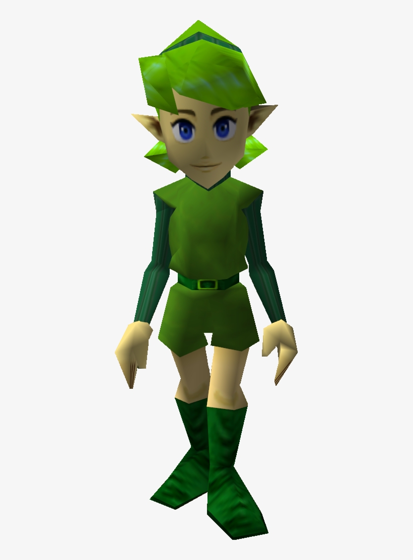 Saria's Galleries - Zelda Ocarina Of Time Saria, transparent png #1861437