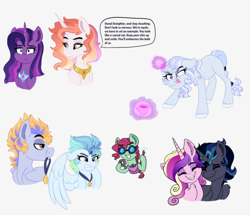 Saphi-boo, King Sombra, Magical Lesbian Spawn, Oc, - Cartoon, transparent png #1862063