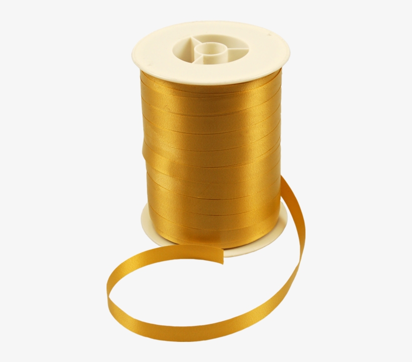 Ribbon, 10mm, 250m, Gold - Thread, transparent png #1862964