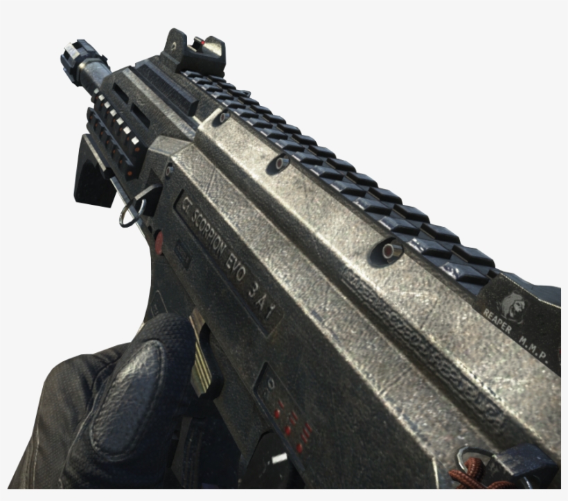 Skorpion Evo Call Of Duty Wiki Fandom - Skorpion Evo Black Ops 2, transparent png #1863286