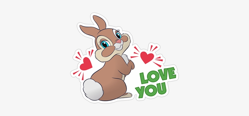 Viber Sticker «thumper» - Sticker, transparent png #1863356