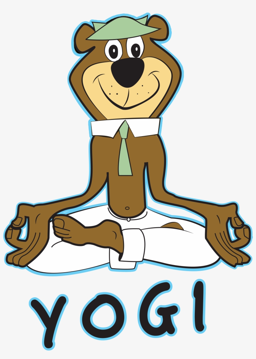 Yogi Bear - Yogi Bear Meditation, transparent png #1863715