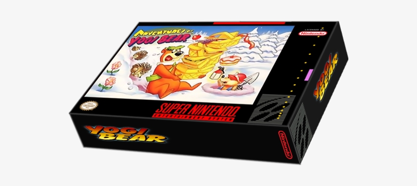 Adventures Of Yogi Bear - Jetsons Invasion Of The Planet Pirates Snes, transparent png #1863782