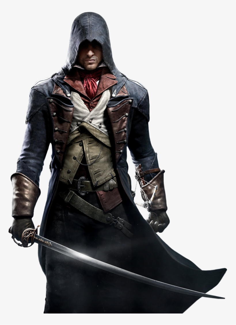 Arno Render By Ashish913 By Ashish913 On Deviantart - Assassin Creed Unity Png, transparent png #1863894