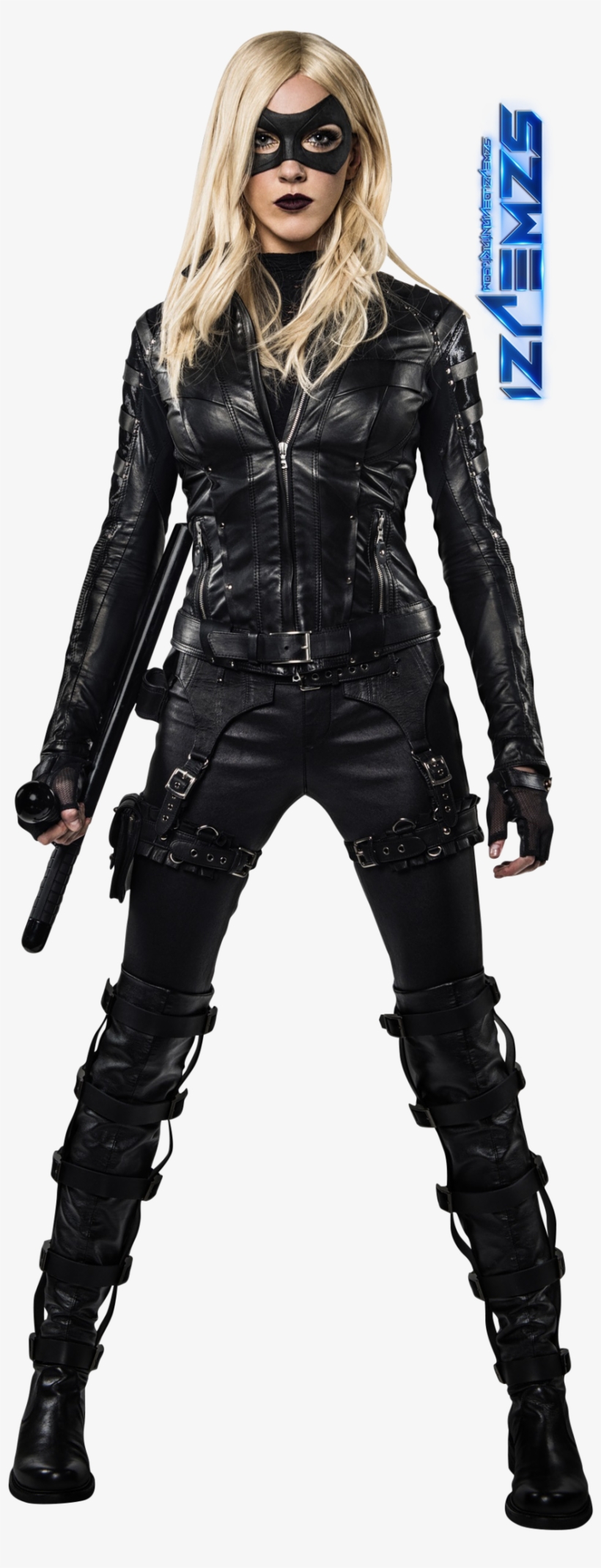 Arrow Black Canary By Szwejzi - Black Canary Laurel Png, transparent png #1864213