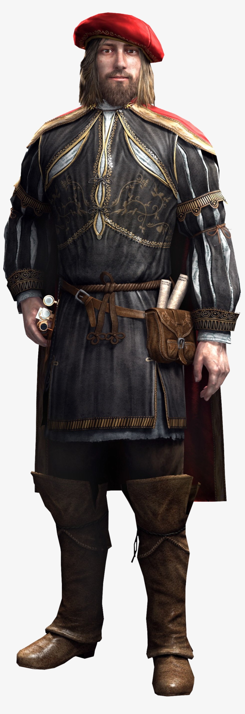 Oh Boy - Leonardo Da Vinci Assassin's Creed Brotherhood, transparent png #1864288