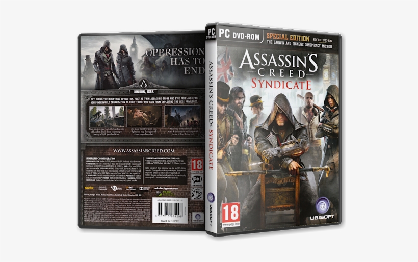 Capa Assassins Creed Syndicate Pc﻿ - Assassins Creed Syndicate (special Edition) Uplay Key, transparent png #1864312