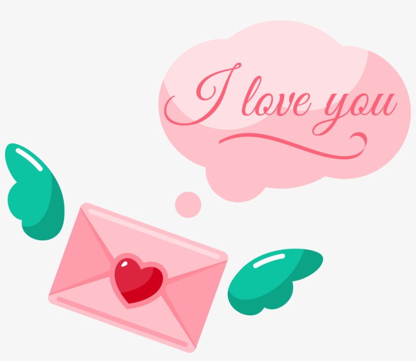 Envelope - Sobre En Dibujo Rosado, transparent png #1864424