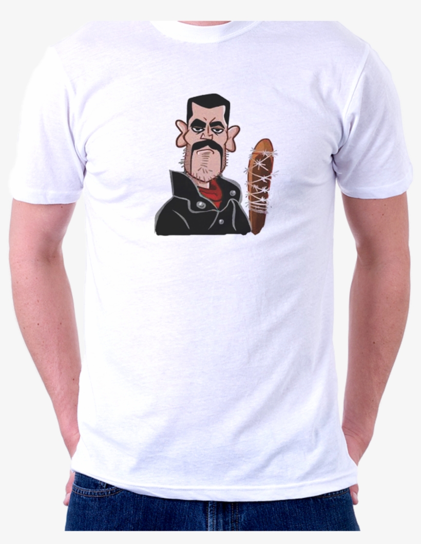 Negan Desenho Pro Site - T Shirt, transparent png #1864596