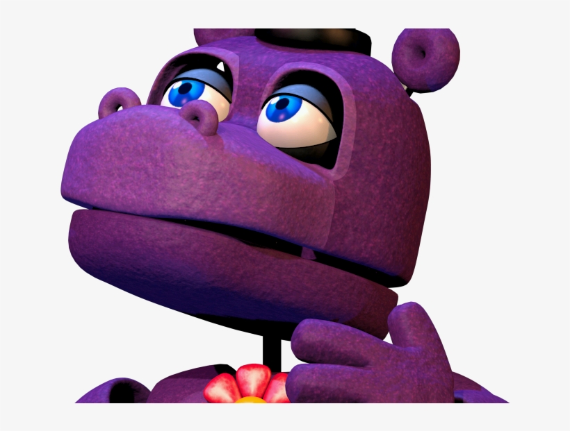 1475 - Fnaf 6 Mr Hippo, transparent png #1864823