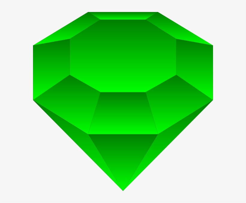 Gem Clipart Minecraft Emerald - Emerald Clipart, transparent png #1865410