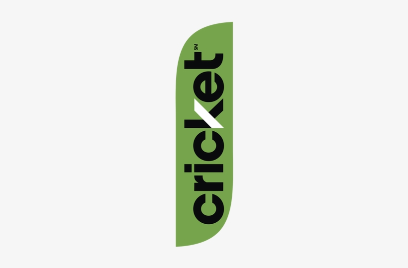 Cricket Wireless Green 5ft Feather Flag With New Logo - $40 Refill Card Cricket Refill Card Cricket Wireless, transparent png #1865496