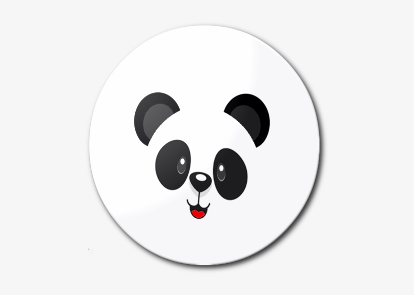 Panda Bear Face Alfabeto O 505×510 Pixels - Alfabeto Panda Png, transparent png #1865777