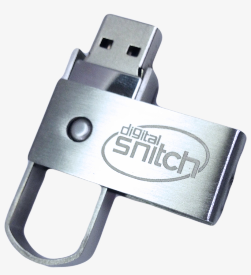 Digital Snitch Computer Spy Reco - Usb Flash Drive, transparent png #1866308