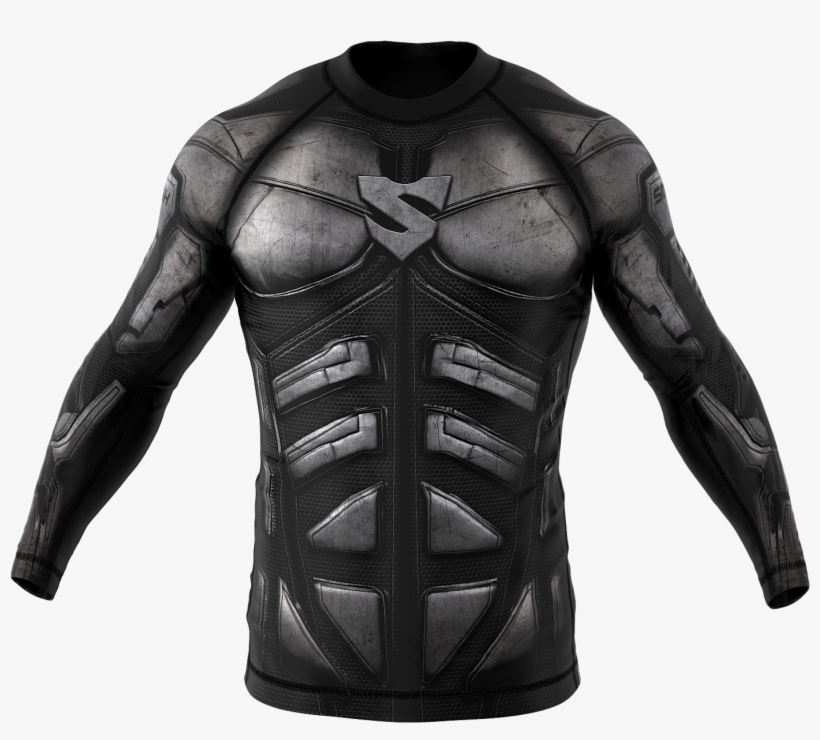 « » - Smmash Rashguard Dark Knight Mma Bjj Ufc Kampfsport, transparent png #1866485