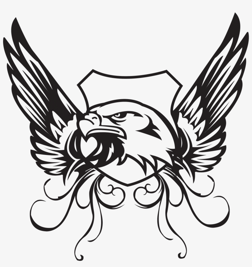 Hawk Logo - Horizon Middle School Mascot, transparent png #1866704