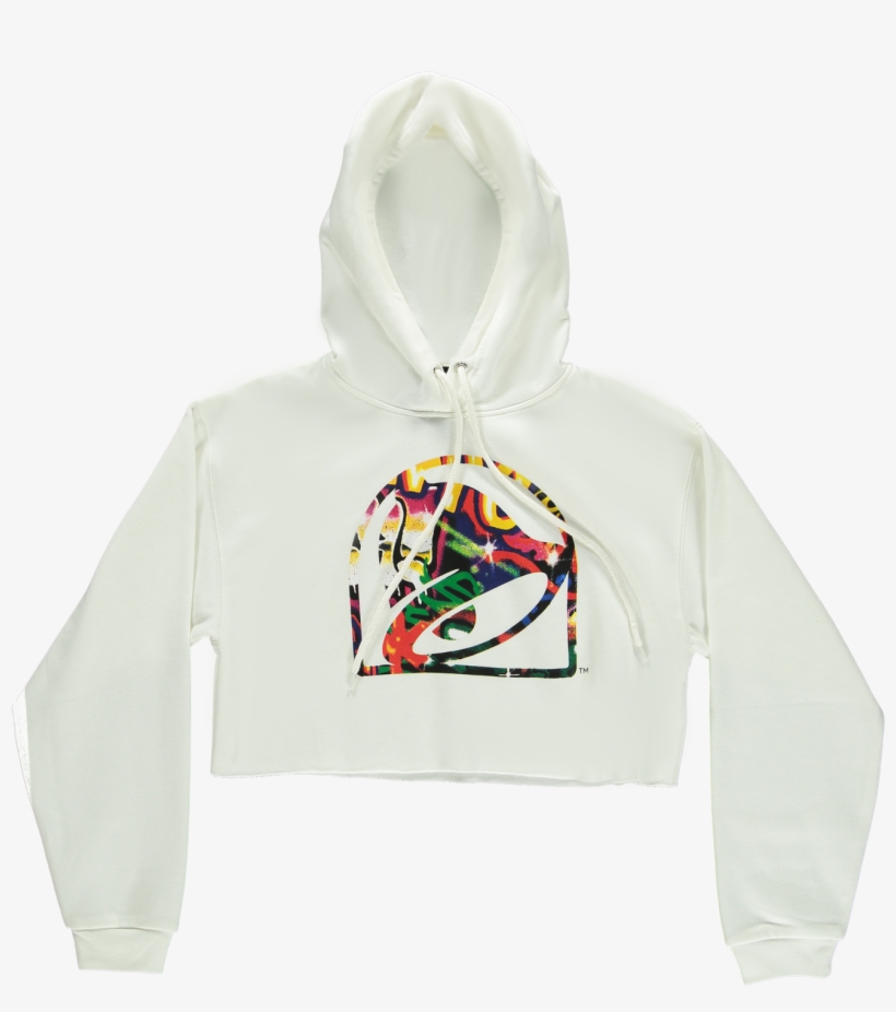 Taco Bell Graphic Cropped Hoodie, $22 - Taco Bell Hoodie Forever 21, transparent png #1866746