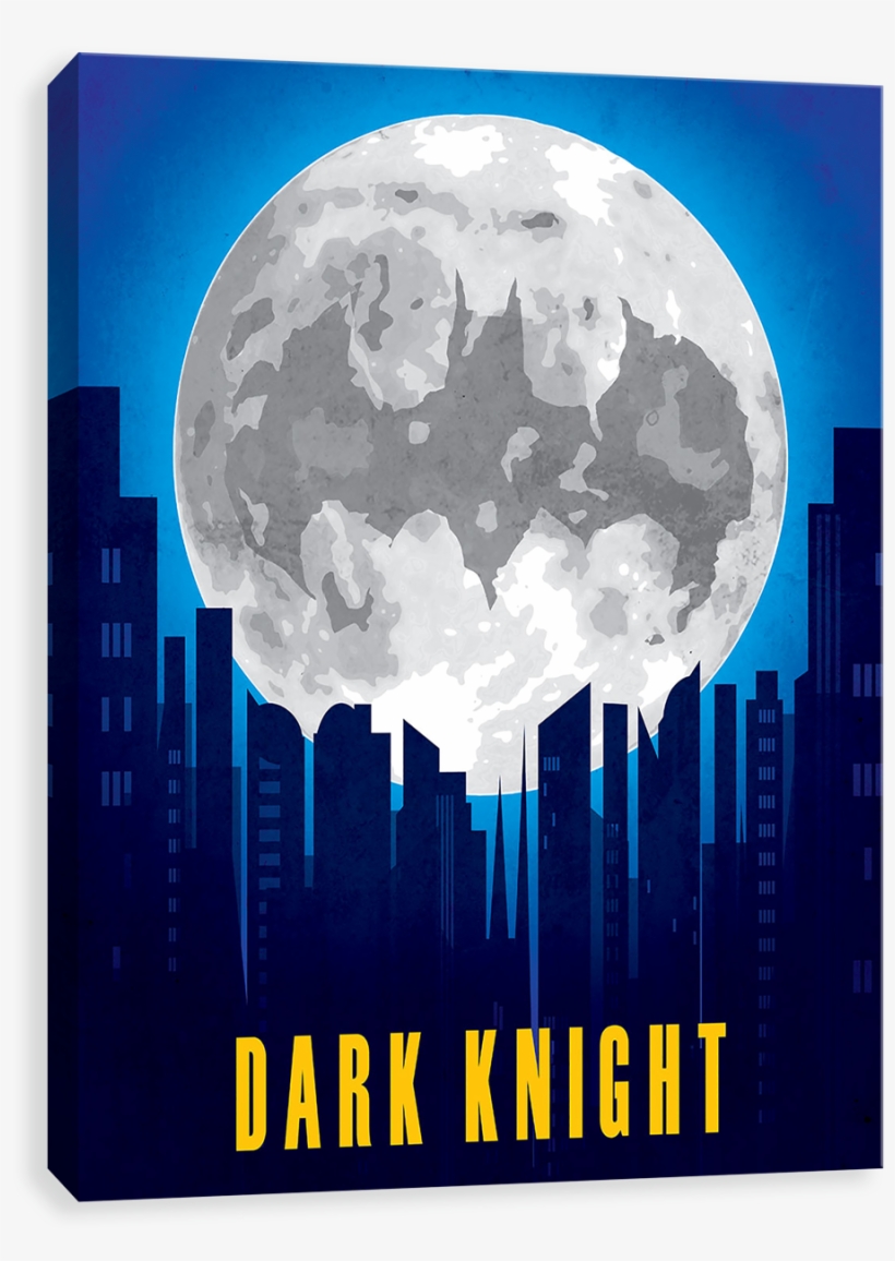 Moon Dark Knight - Graphic Design, transparent png #1866869