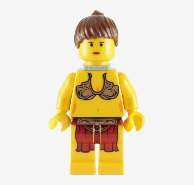 Lego Princess Leia Slave Minifigure - Princess Leia Bikini Lego, transparent png #1866990