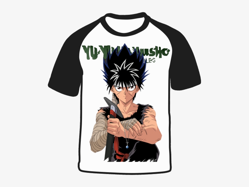 Camiseta Yu Yu Hakusho Hiei - Soul Eater Blusa, transparent png #1867141
