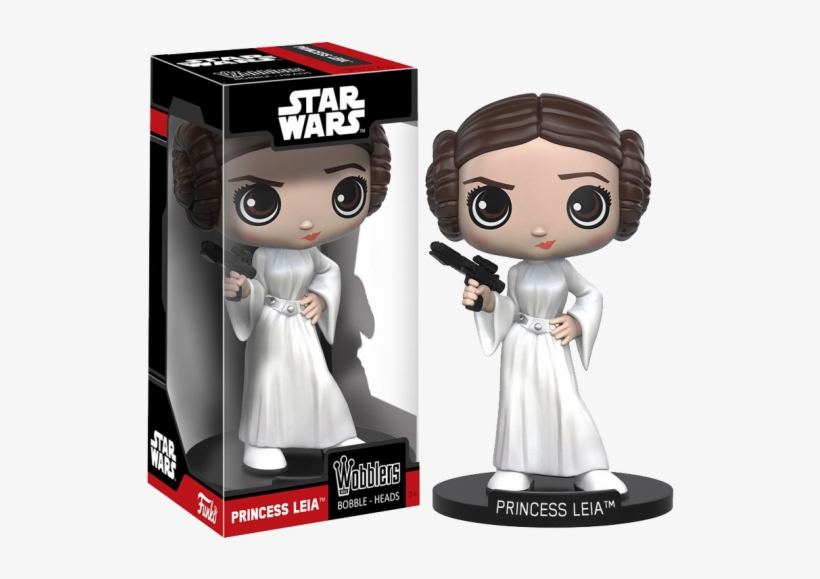 Funko Wobblers Star Wars - Funko Star Wars Princess Leia, transparent png #1867367