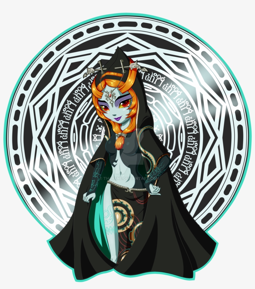 Hyrule Warriors Images T Shirt Midna By Tharene D9301va - Illustration, transparent png #1867879