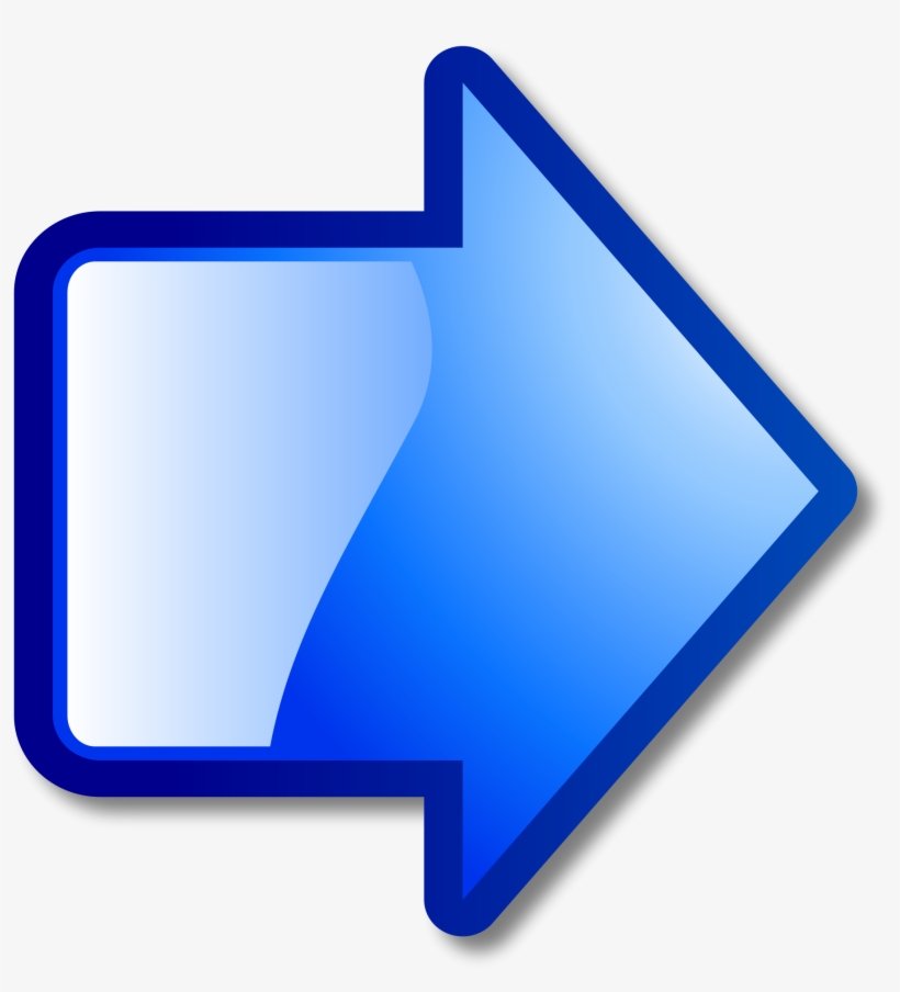 Open - Forward Arrow, transparent png #1868192