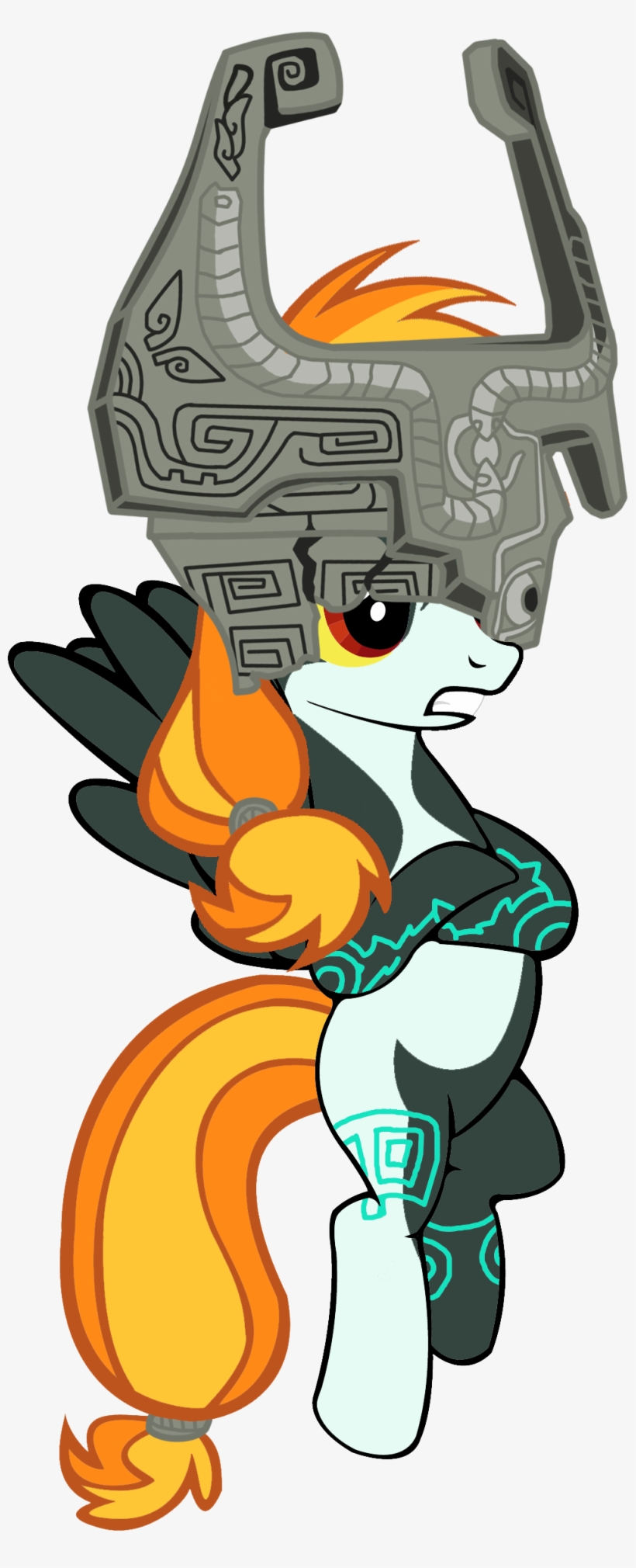 Sadlylover, Midna, Nintendo, Ponified, Safe, Simple - Legend Of Zelda Twilight Princess Midna Pony, transparent png #1868305