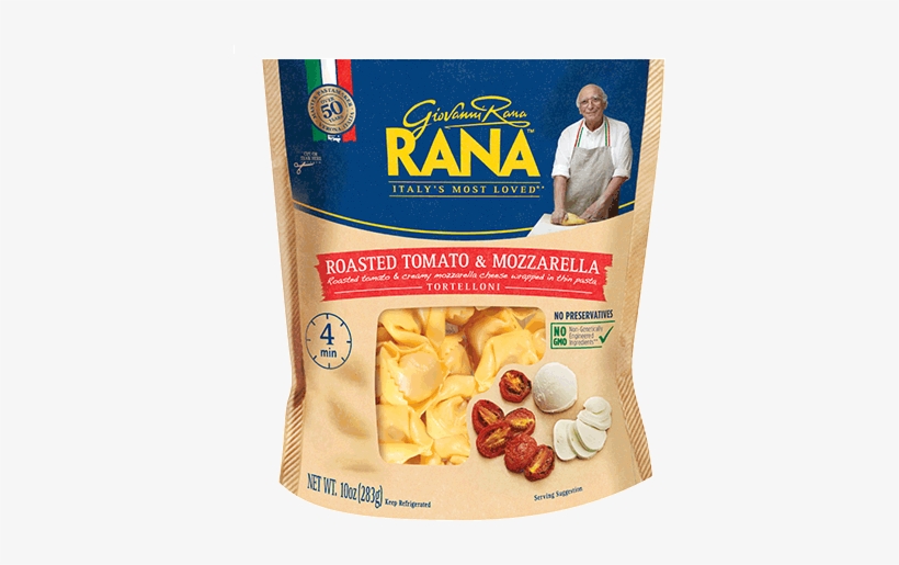 Roasted Tomato & Mozzarella Tortelloni - Butternut Squash Ravioli Brands, transparent png #1868640