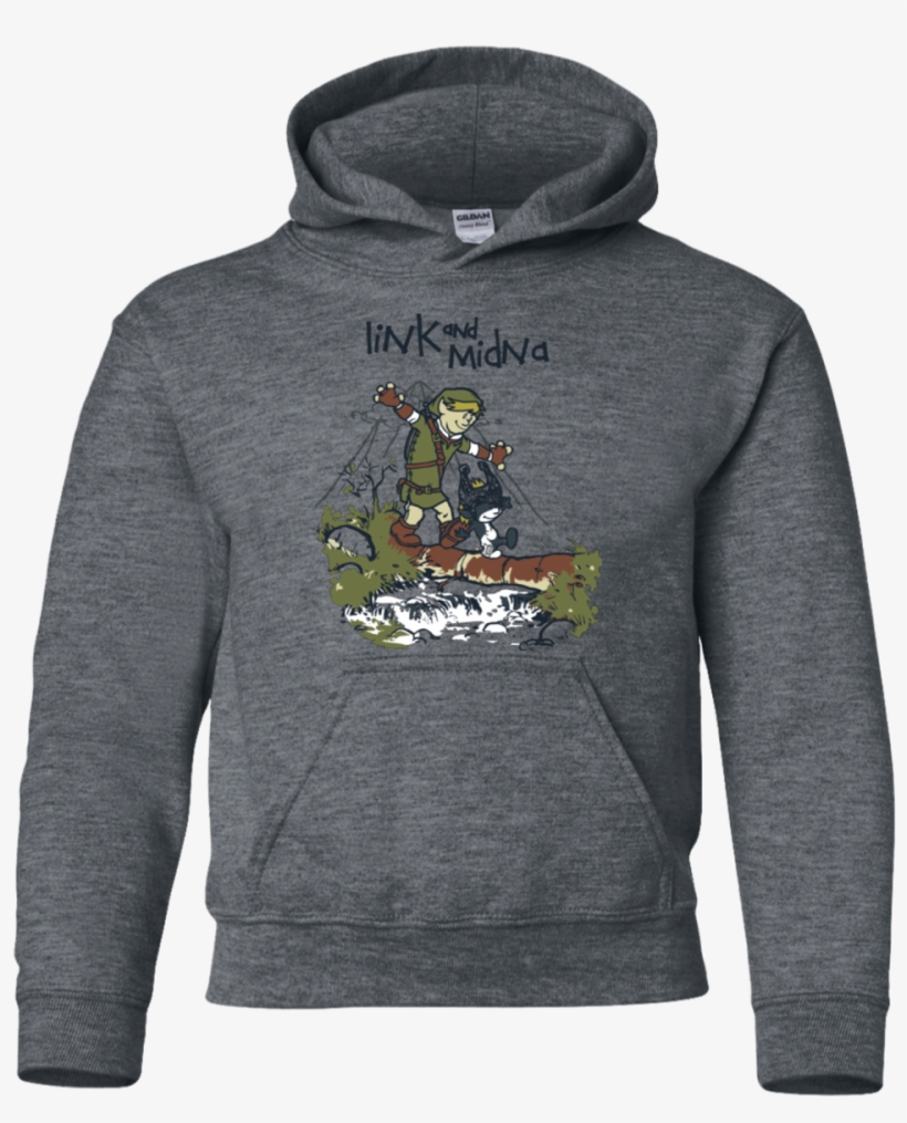 Link And Midna Youth Hoodie - Gear Engineering (youth Sizes), transparent png #1868693