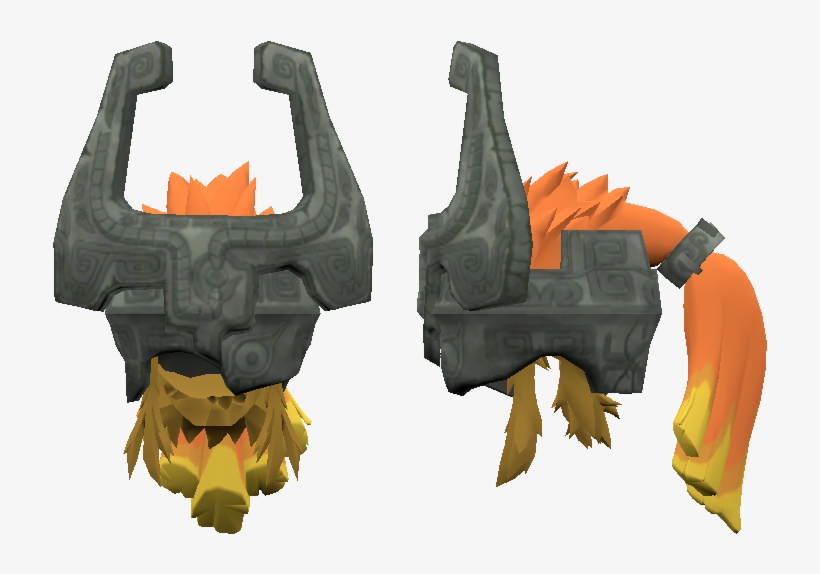 Download Zip Archive - Midna's Helmet, transparent png #1868751