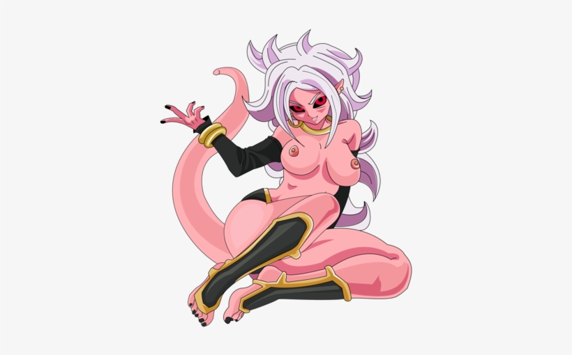 Android 21 Majin Pinup Enamel Pin - Cartoon, transparent png #1868817