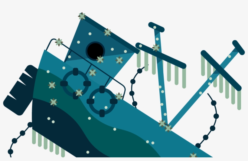 Shipwreck - New Deeeep Io Assets, transparent png #1868867