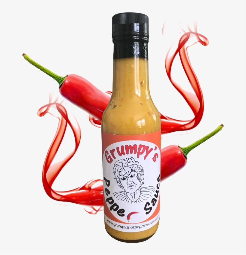 Grumpys Hot Pepper Sauce - Chili Pepper, transparent png #1868890