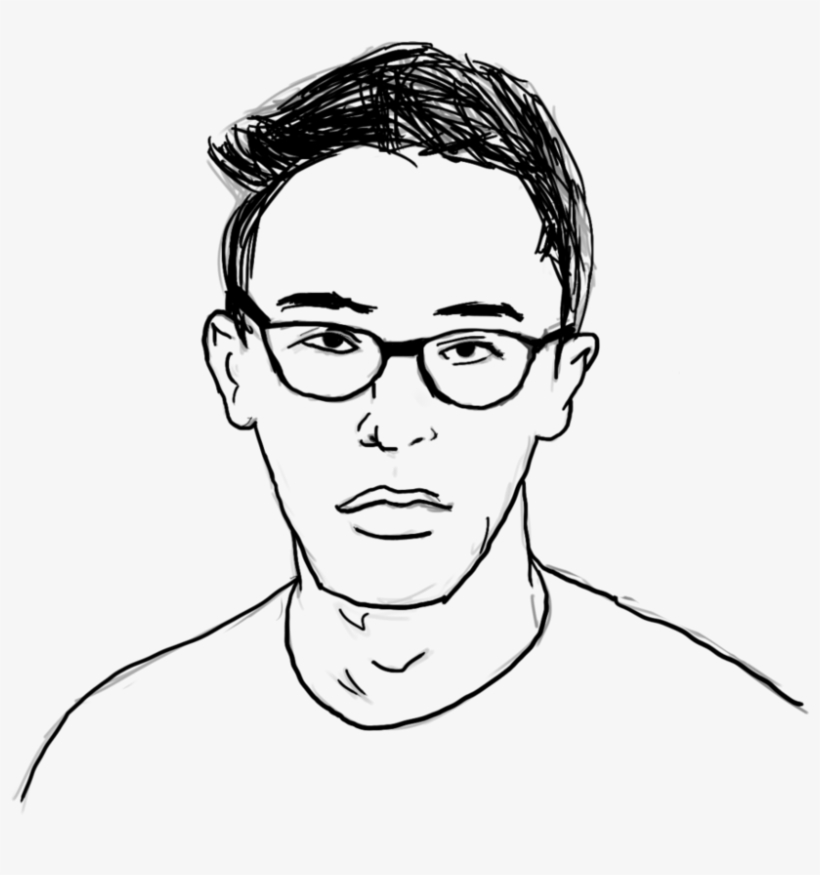 Png Free Download Idubbbz Drawing - Idubbbz Sketch, transparent png #1868932