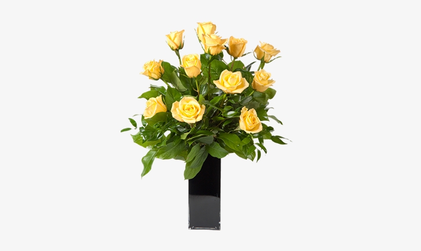 Two Dozen Yellow Roses - Bazaruto Island, transparent png #1869092