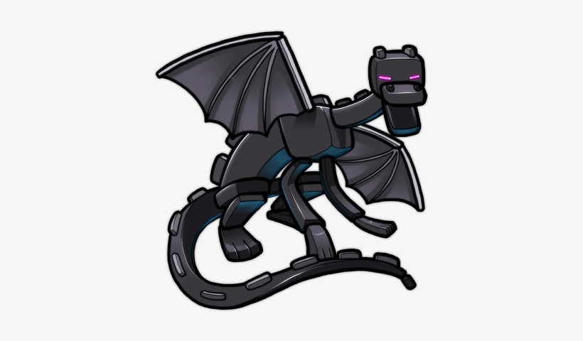 Minecraft Cartoon Enderdragon Pinterest - Minecraft Cartoon Ender Dragon, transparent png #1869211