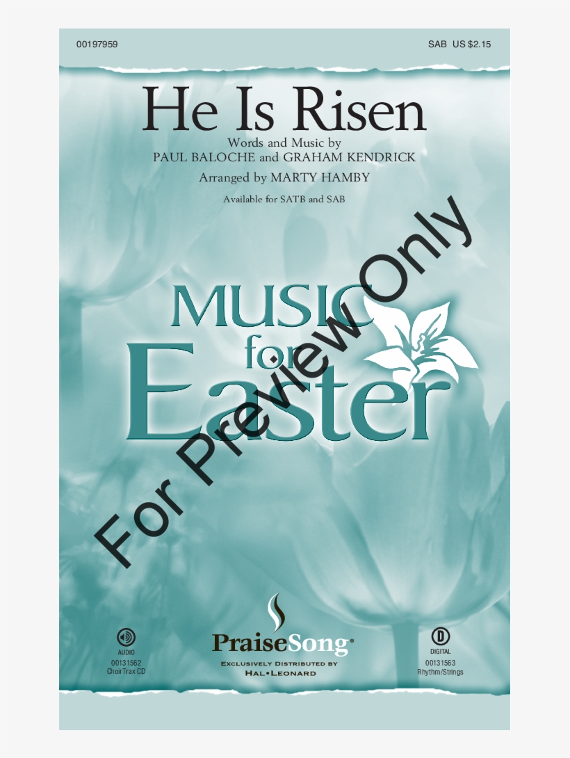 He Is Risen Thumbnail - He Is Risen, transparent png #1869521