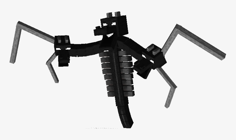 42 Speed - Minecraft Ender Dragon Wither, transparent png #1869573