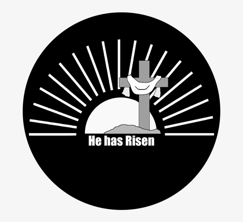 He Has Risen - Apollo Design 1372 He Has Risen B&w Superresolution, transparent png #1869597