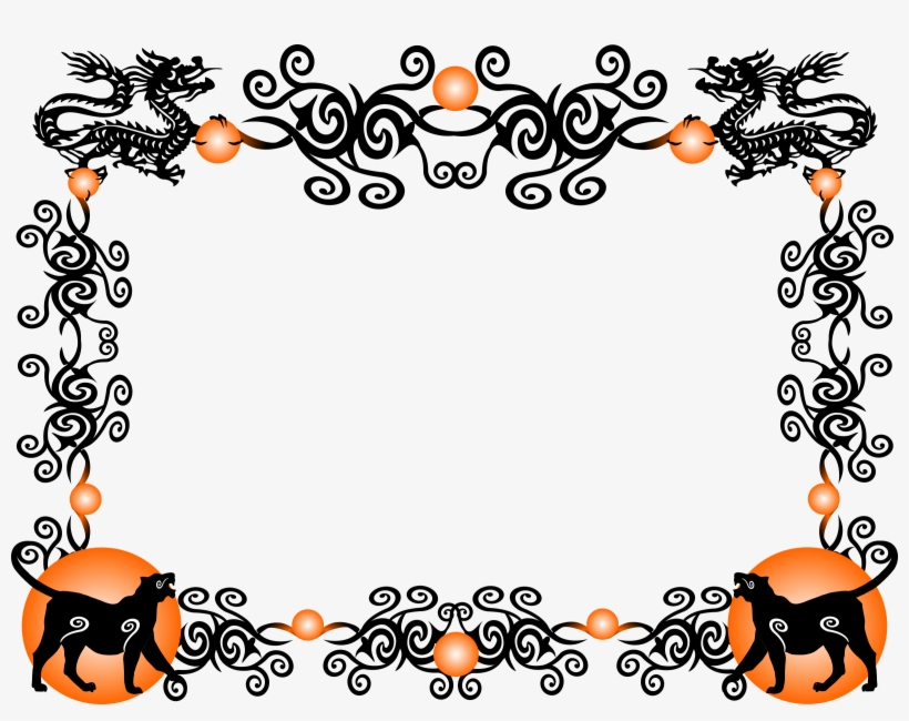 This Free Icons Png Design Of Tiger Border, transparent png #1869710