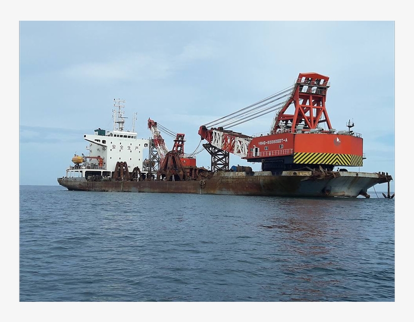 Crane Vessel (floating), transparent png #1869717