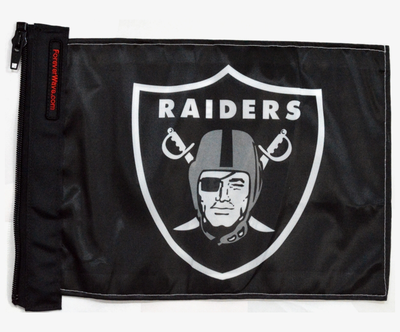 Oakland Raiders Flag - Oakland Raiders, transparent png #1870164